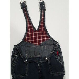 Oshkosh Overalls, Bib Denim  3-6 months,